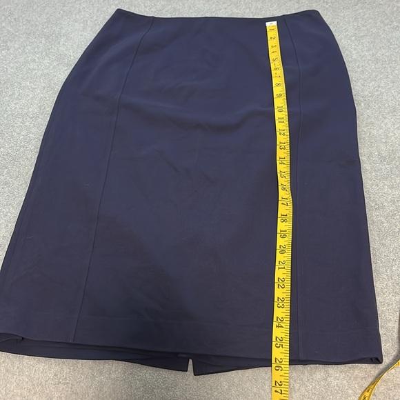 Classiques Entier Blazer Skirt Set Medium Ponte Knit Career Office - Picture 8 of 10